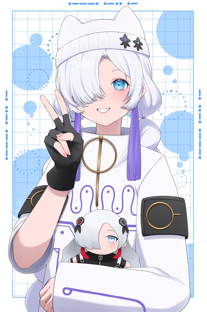isekaijoucho and sekai (kamitsubaki studio and 1 more) drawn by daradara_art