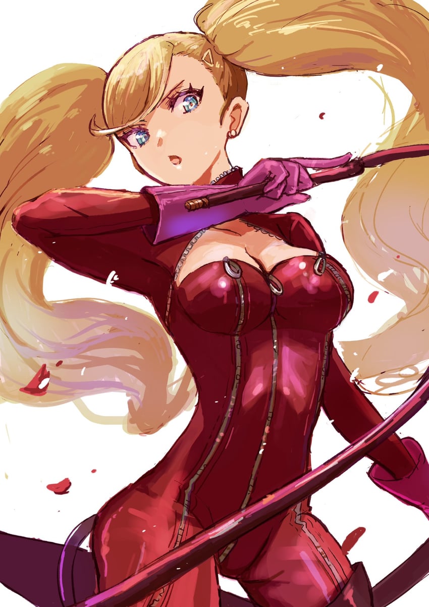 takamaki anne and panther (persona and 1 more) drawn by kanna_nijiniji
