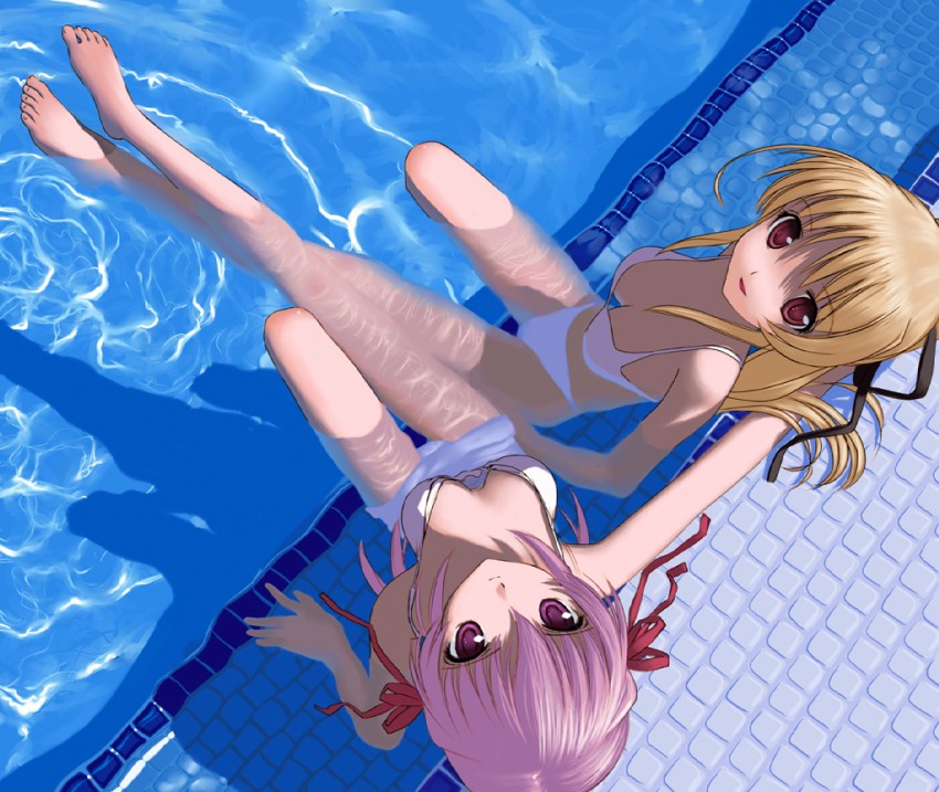 estel freesia and cynthia marguerite (yoake mae yori ruri iro na) drawn by mocha_(snowflake)