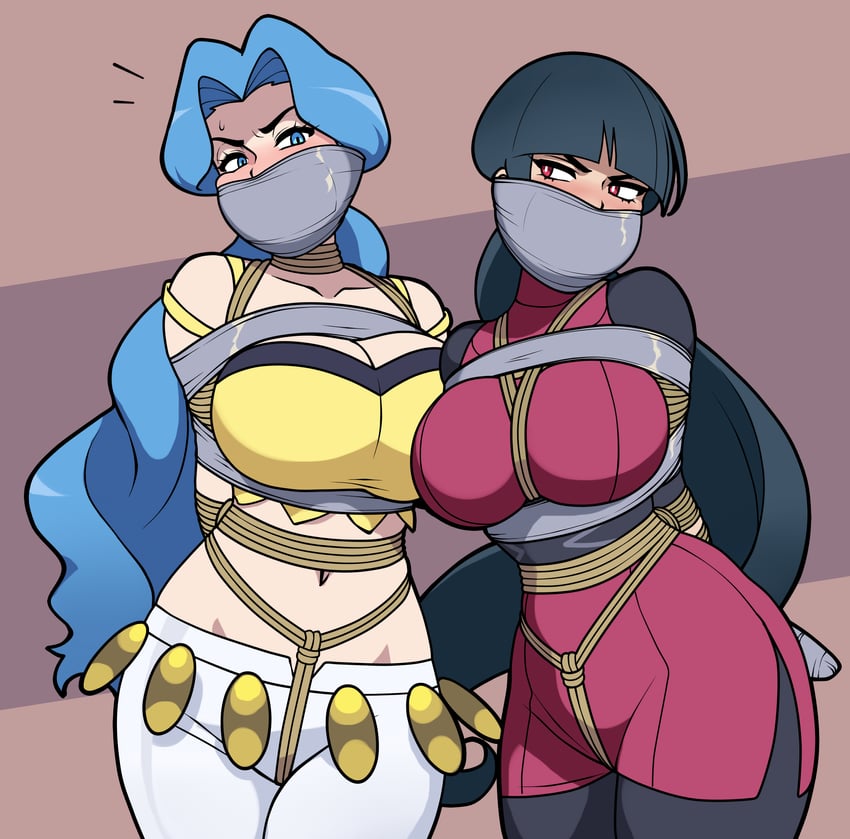 sabrina and karen (pokemon and 2 more) drawn by jam-orbital