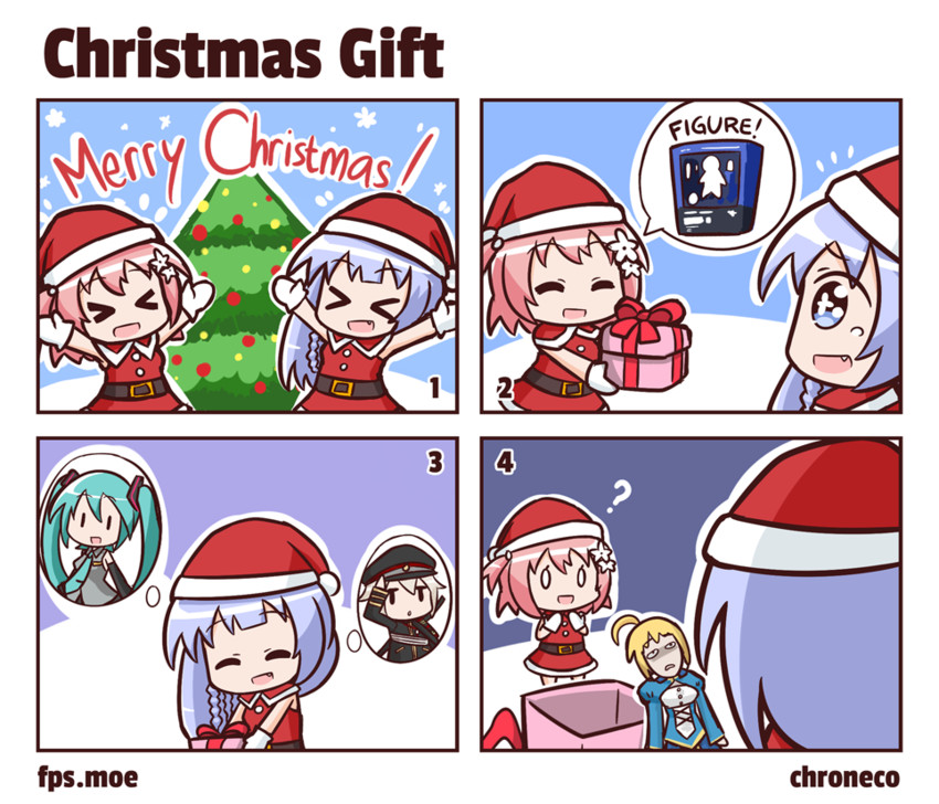 hatsune miku, artoria pendragon, saber, hotarumaru, sader, and 1 more (fate and 5 more) drawn by chroneco