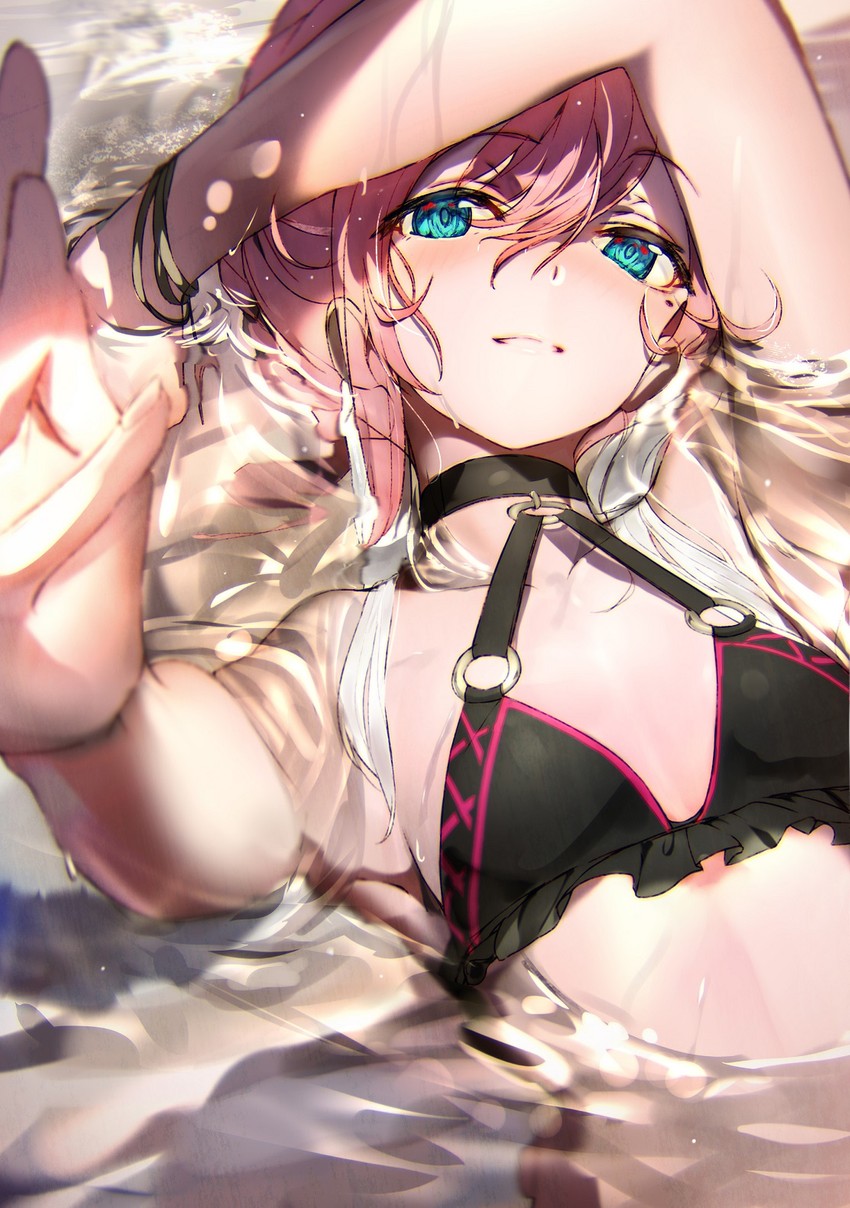 shinitagari no seijo ni shiawase na shuumatsu wo. drawn by enj!