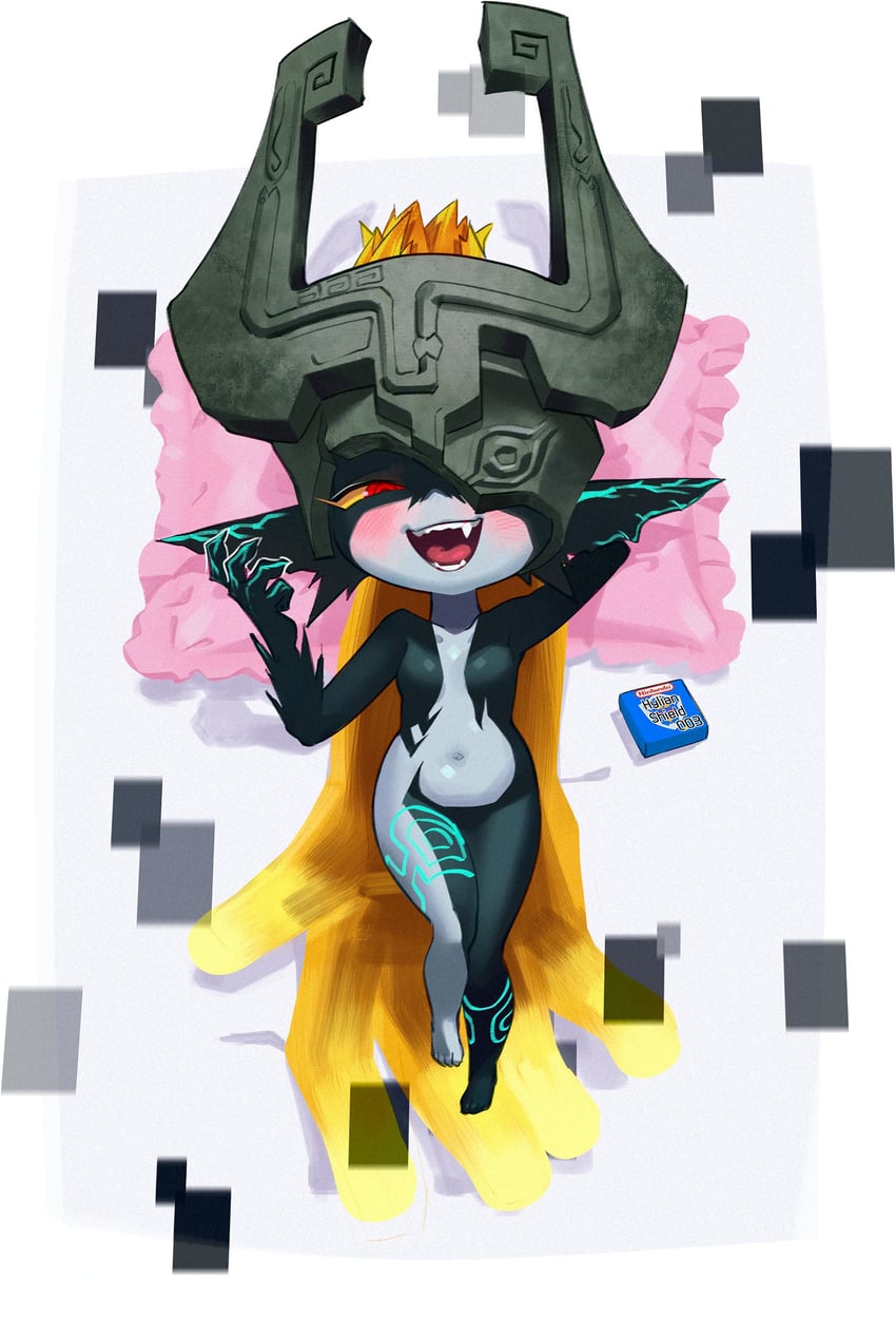 midna (the legend of zelda and 1 more) drawn by chi-iz