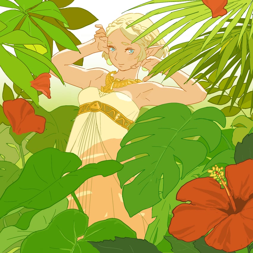 princess zelda (the legend of zelda and 1 more) drawn by 55bata6rou