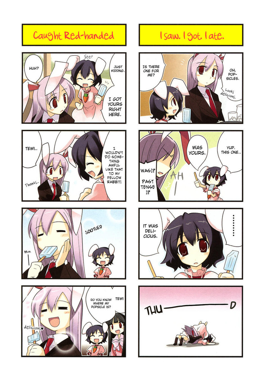 reisen udongein inaba, houraisan kaguya, and inaba tewi (touhou and 2 more) drawn by arata_toshihira