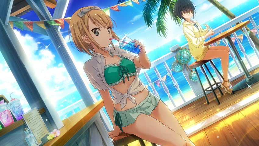 takigawa miu and saito nicole (22/7 and 1 more)