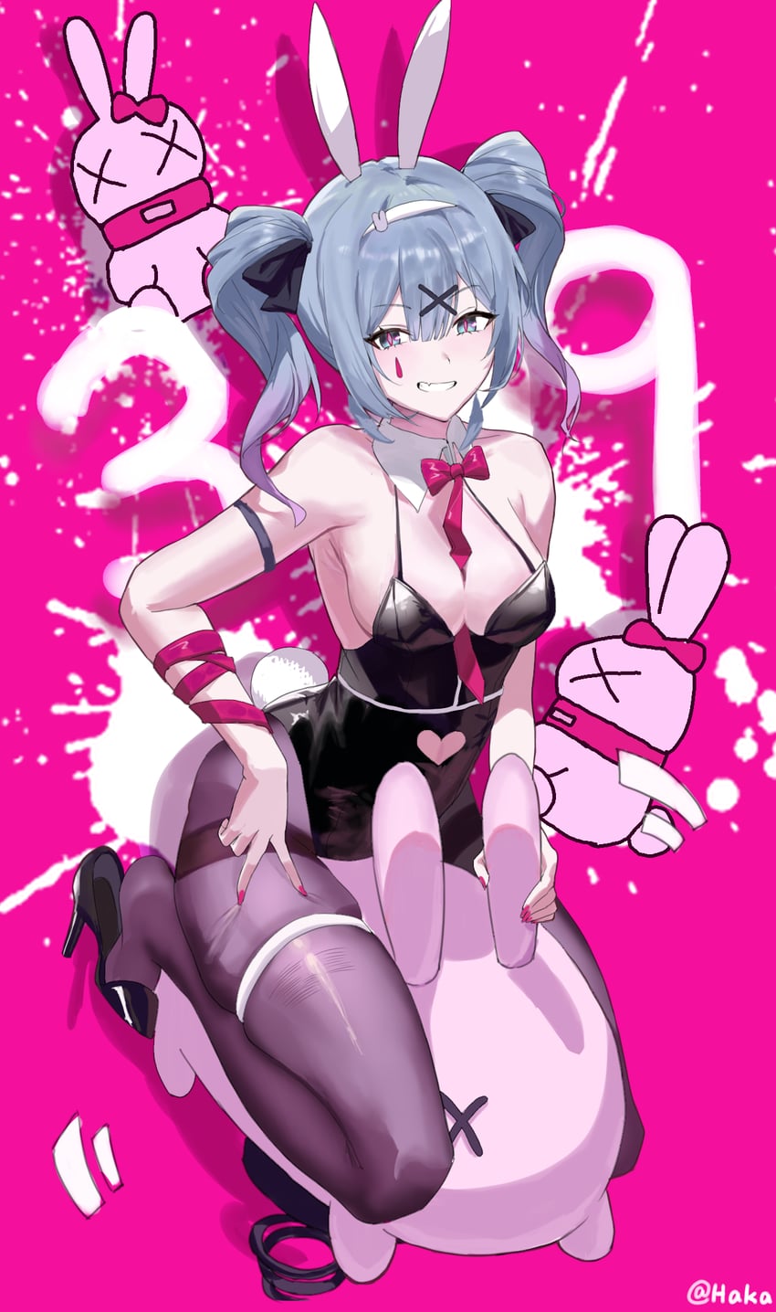 hatsune miku (vocaloid and 1 more) drawn by pogua_haka