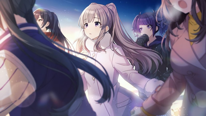 shirase sakuya, tsukioka kogane, tanaka mamimi, yukoku kiriko, and mitsumine yuika (idolmaster and 1 more) drawn by tomari_(veryberry00)
