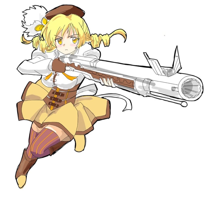 tomoe mami (mahou shoujo madoka magica) drawn by kaede_agtm
