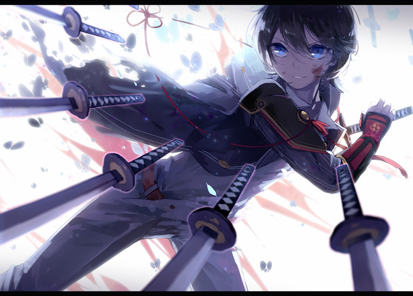 horikawa kunihiro (touken ranbu) drawn by lyodi
