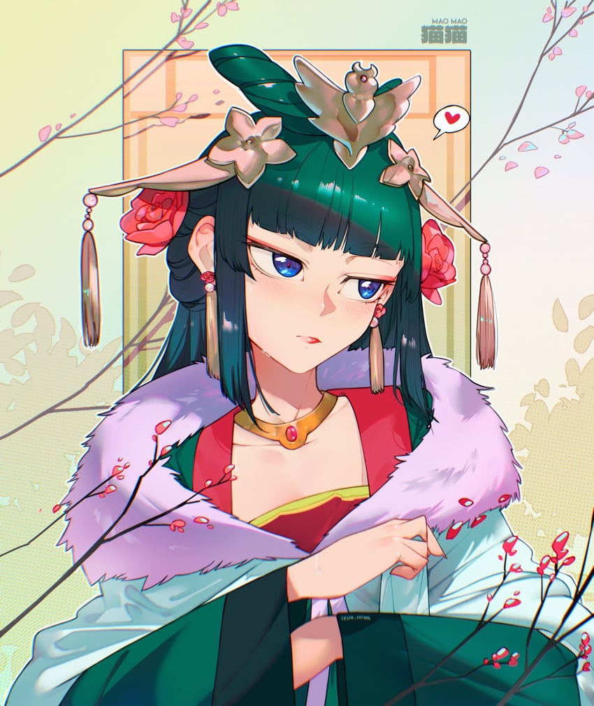 maomao (kusuriya no hitorigoto) drawn by cesar_art456