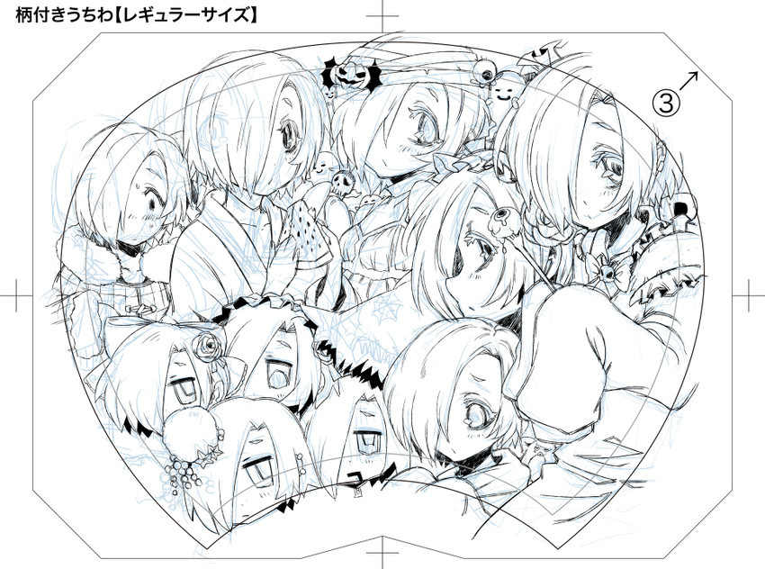 shirasaka koume and furby (idolmaster and 3 more) drawn by ofuro_mantarou