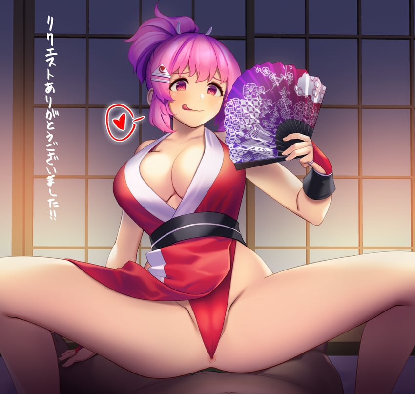 saigyouji yuyuko and shiranui mai (touhou and 2 more) drawn by tarmo