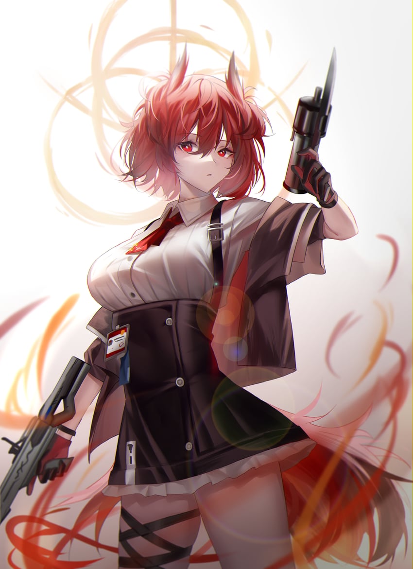 fiammetta (arknights) drawn by shokuyou_koori