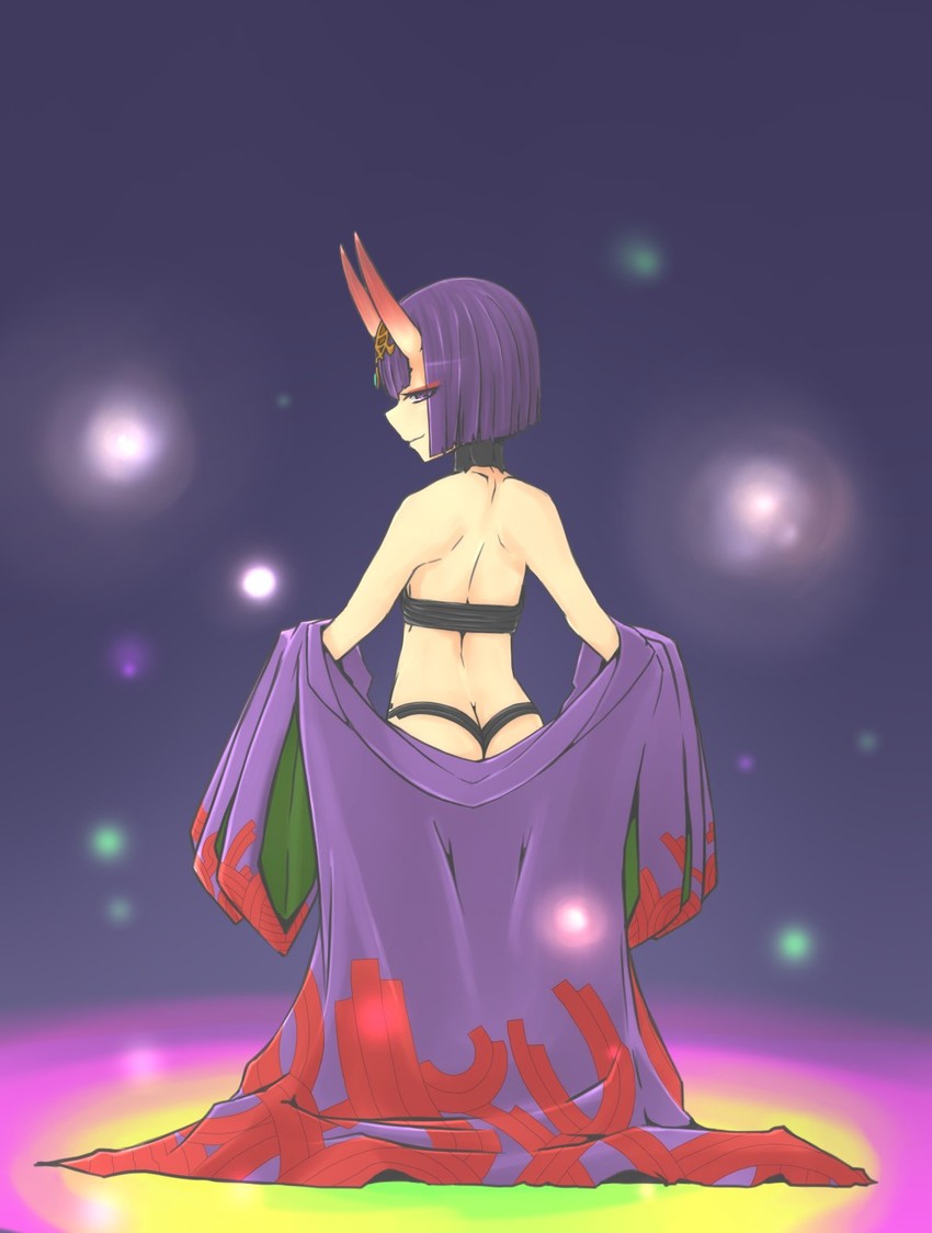 shuten douji (fate and 1 more) drawn by macbail