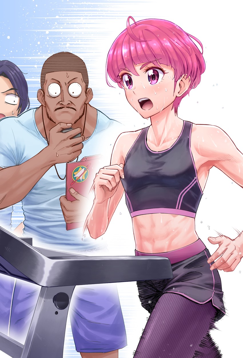 hoshina hikaru (precure and 1 more) drawn by itou_shin'ichi