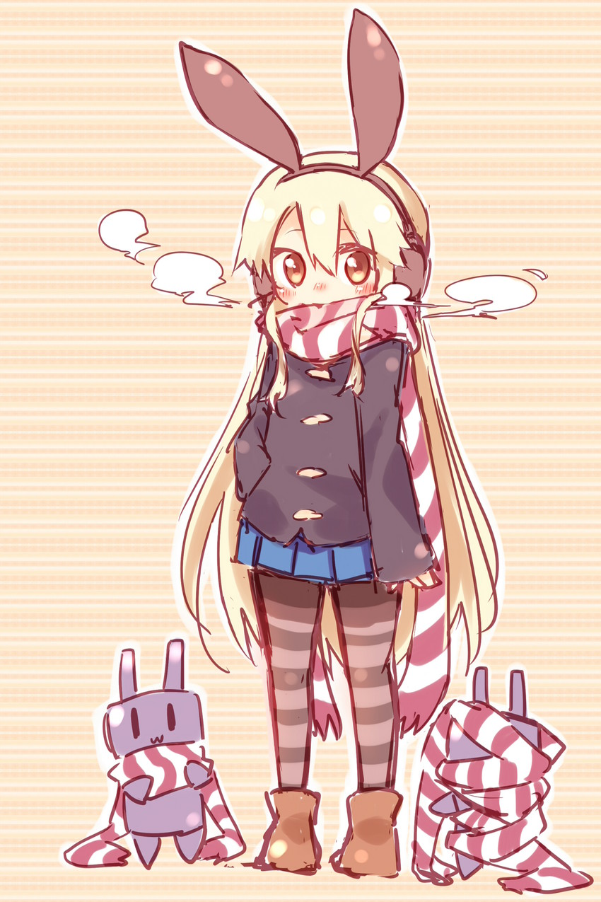 shimakaze and rensouhou-chan (kantai collection) drawn by ayakashi_(monkeypanch)