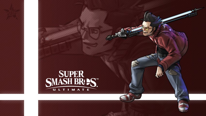 travis touchdown (super smash bros. and 1 more) drawn by nin_nakajima