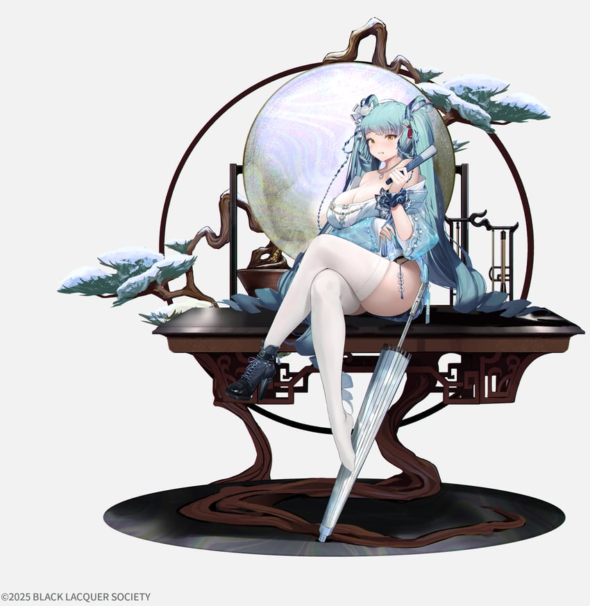 privaty (goddess of victory: nikke) drawn by blackcat_enjia
