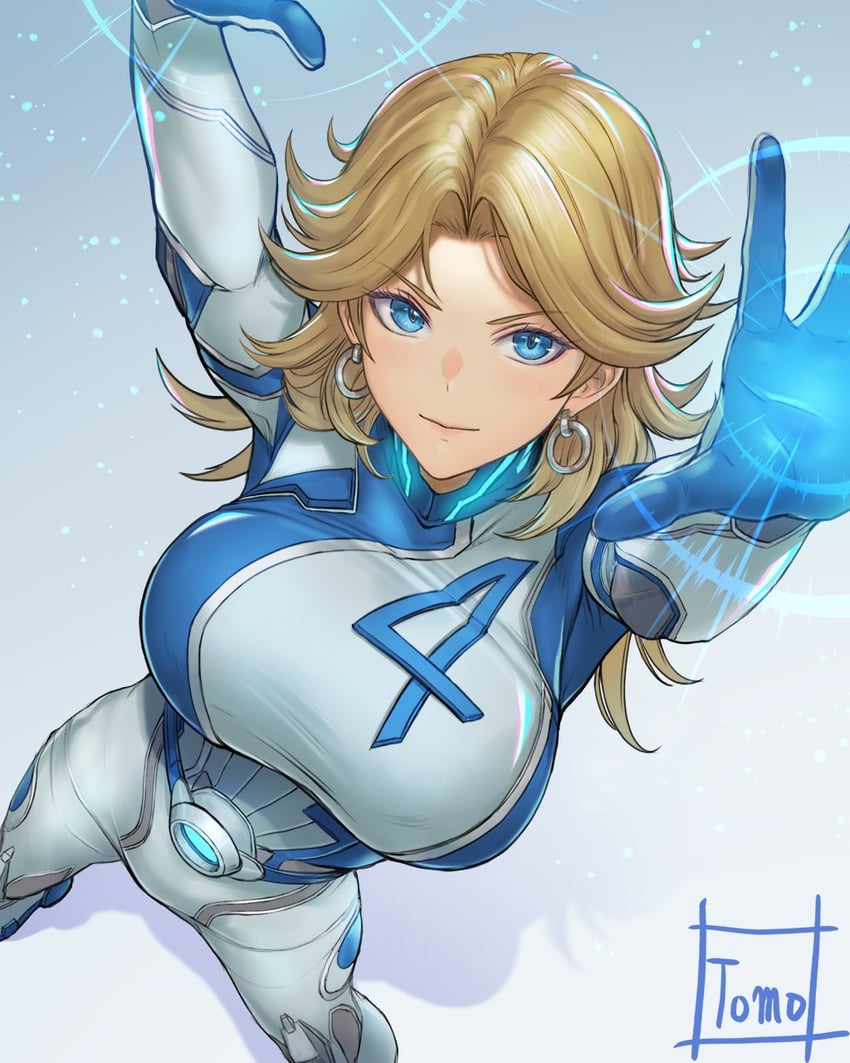 sue storm (marvel and 2 more) drawn by tomo_eokaiteru