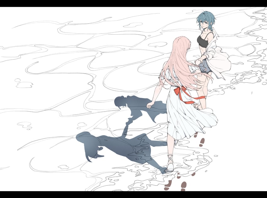 taki fuuko and asahina yuni (kyou wa kanojo ga inai kara) drawn by haoxiangkan_nutong