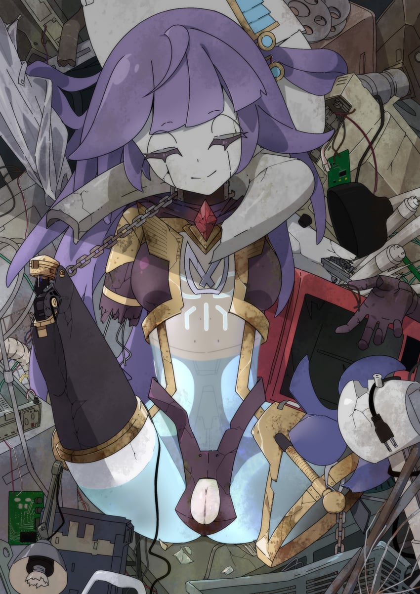 ib, galatea the orcust automaton, and galatea-i the orcust automaton (yu-gi-oh!) drawn by urasuka