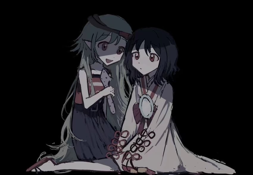 taira no fumikado and taira no chouki (len'en) drawn by xingxunyou