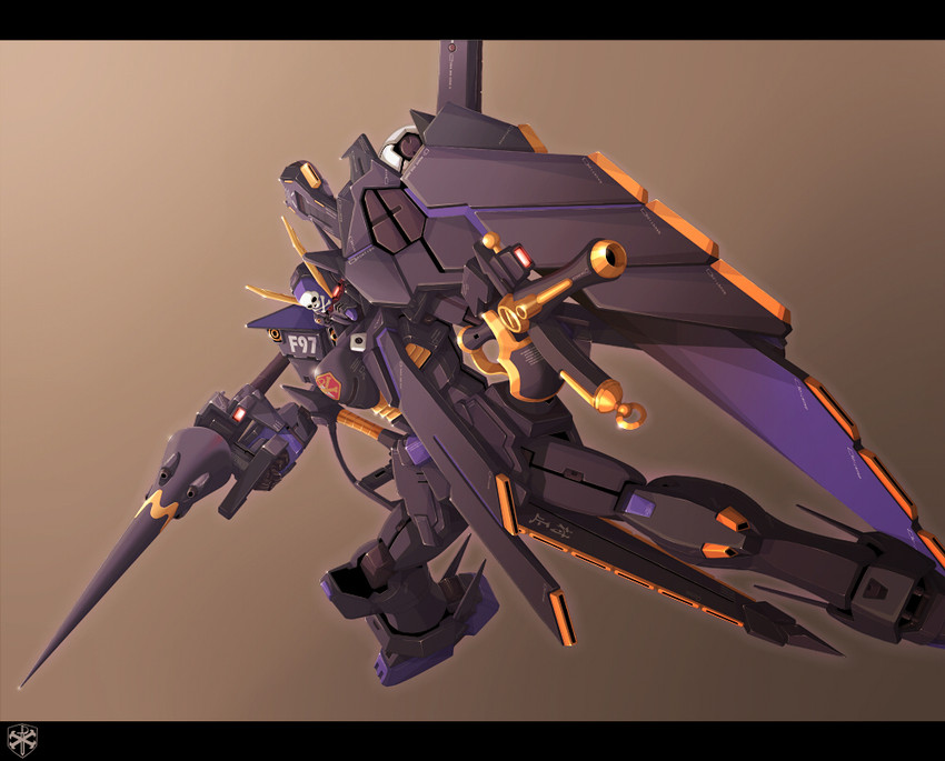 crossbone gundam x-2 (gundam and 1 more) drawn by reigan