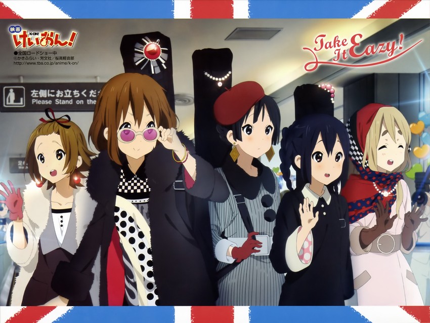 akiyama mio, nakano azusa, hirasawa yui, tainaka ritsu, and kotobuki tsumugi (k-on!) drawn by tsunoda_yuuki