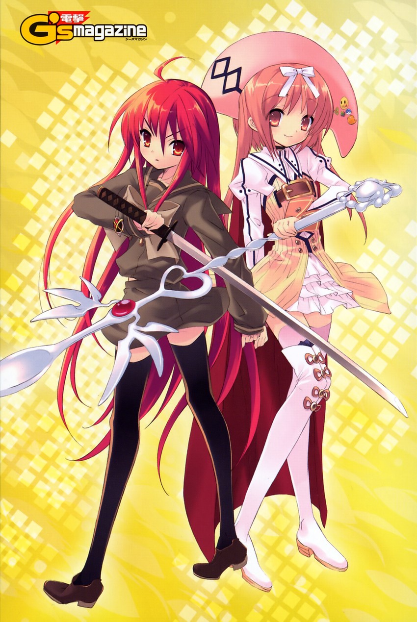 shana, alastor, and akihime sumomo (shakugan no shana and 1 more) drawn by ito_noizi