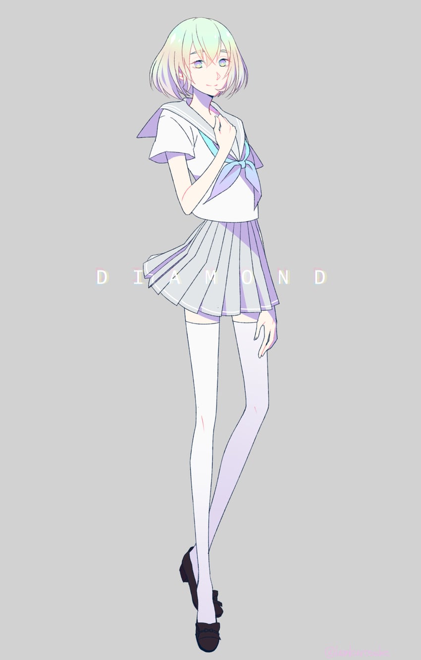 diamond (houseki no kuni) drawn by kuro_no_suke_(kurotu962kurotu)