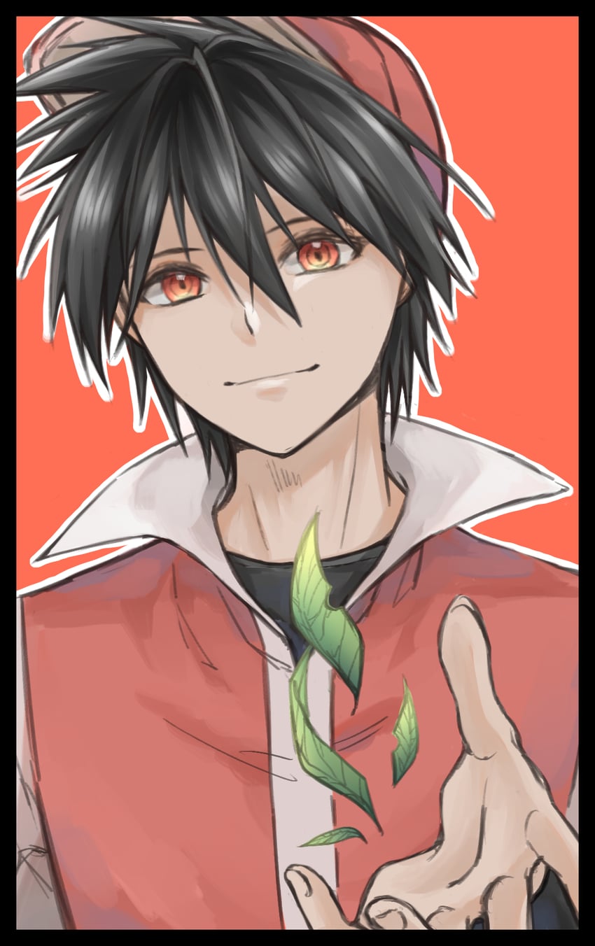 red (pokemon and 1 more) drawn by ayan_ip