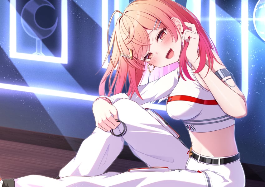 ichijou ririka (hololive and 1 more) drawn by akuame_(ring3922)