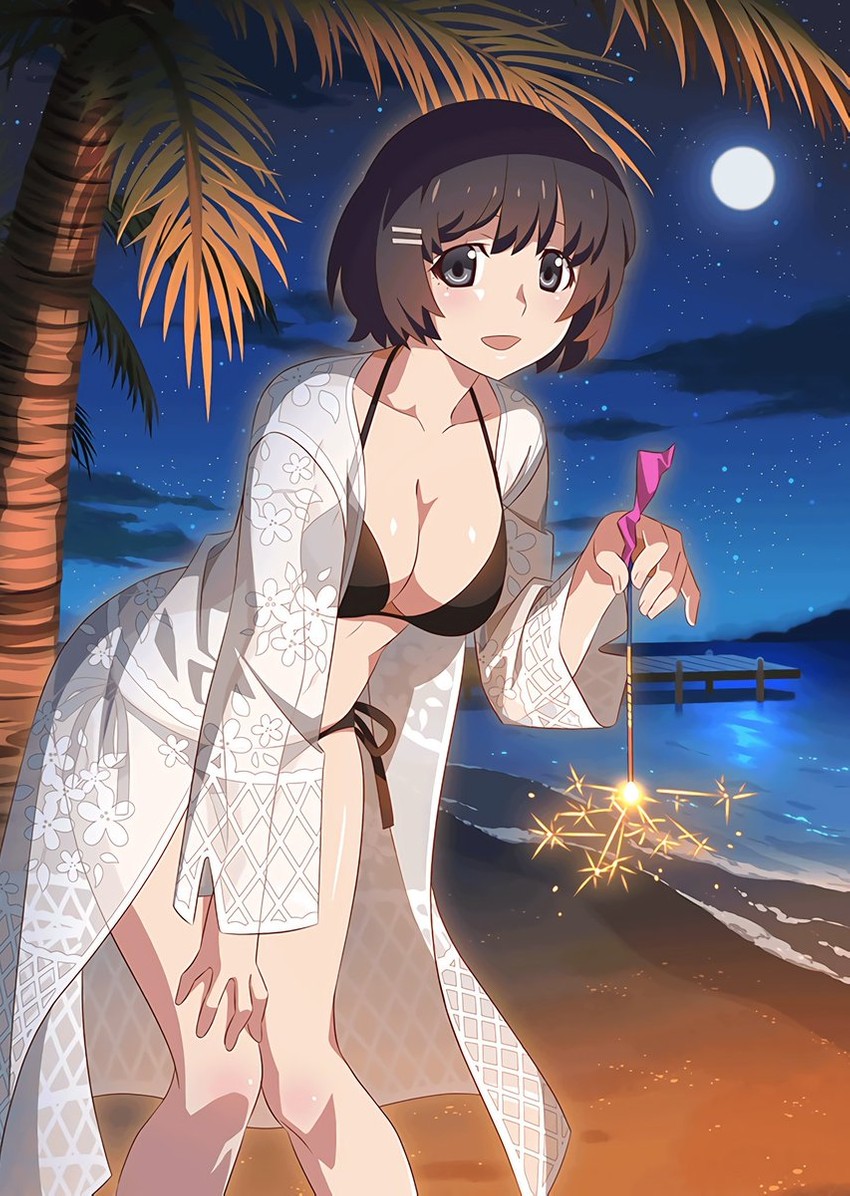 hanekawa tsubasa (monogatari and 1 more) drawn by watanabe_akio