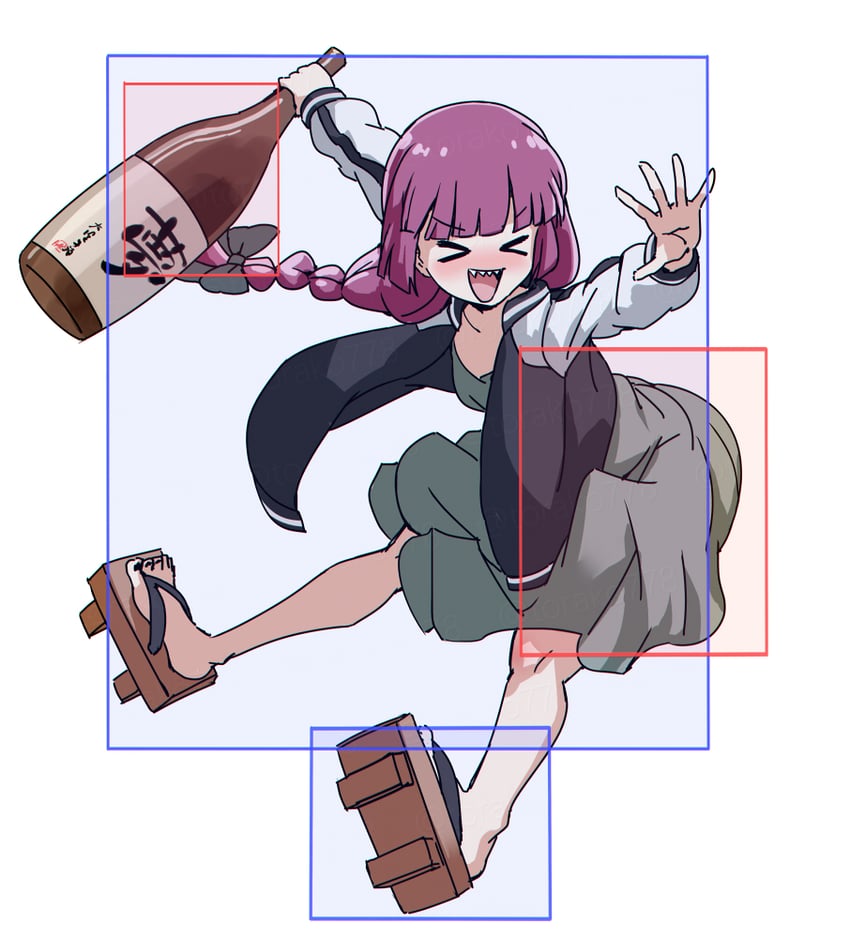 hiroi kikuri and platinum the trinity (bocchi the rock! and 1 more) drawn by torako_(toramaru)
