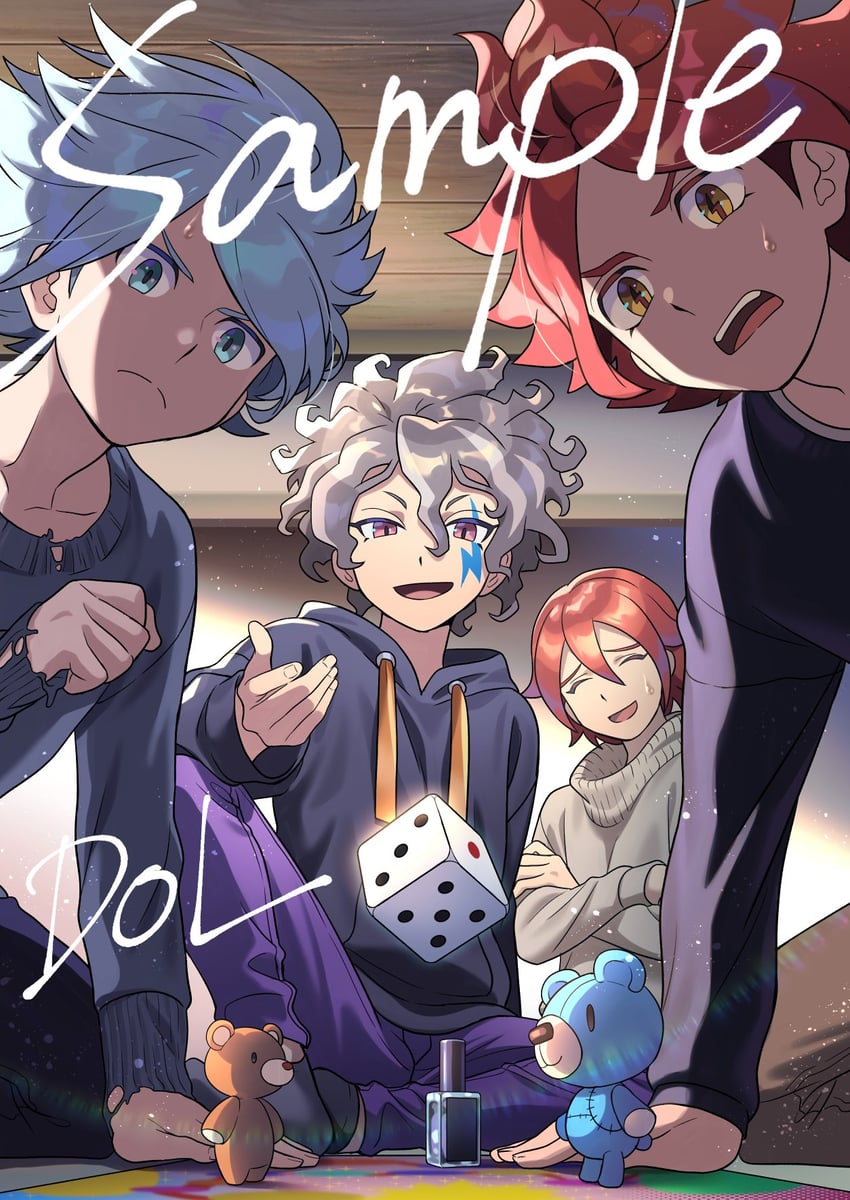 kiyama hiroto, nagumo haruya, suzuno fuusuke, and kira hiroto (inazuma eleven and 1 more) drawn by dolustoy