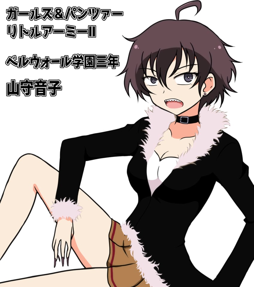yamamori neko (girls und panzer and 1 more) drawn by izumi_(izumi_p)