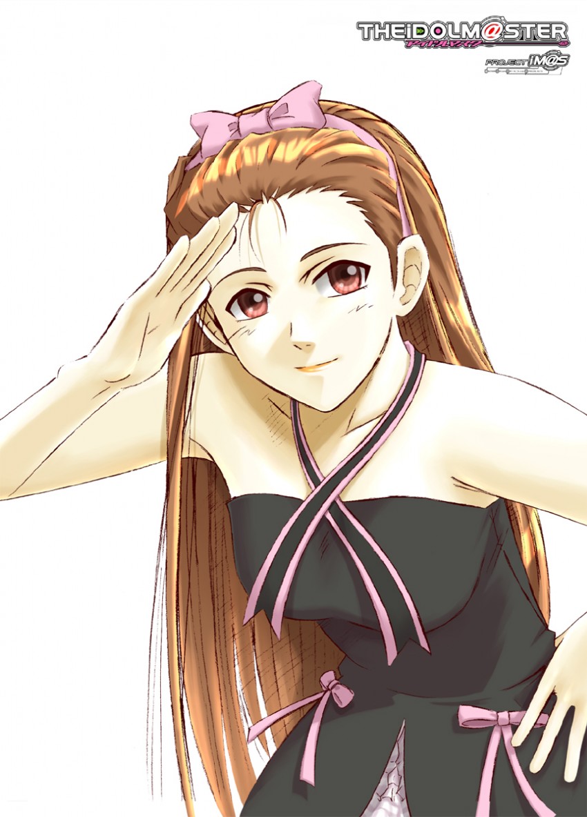 minase iori (idolmaster and 1 more) drawn by hidepapa