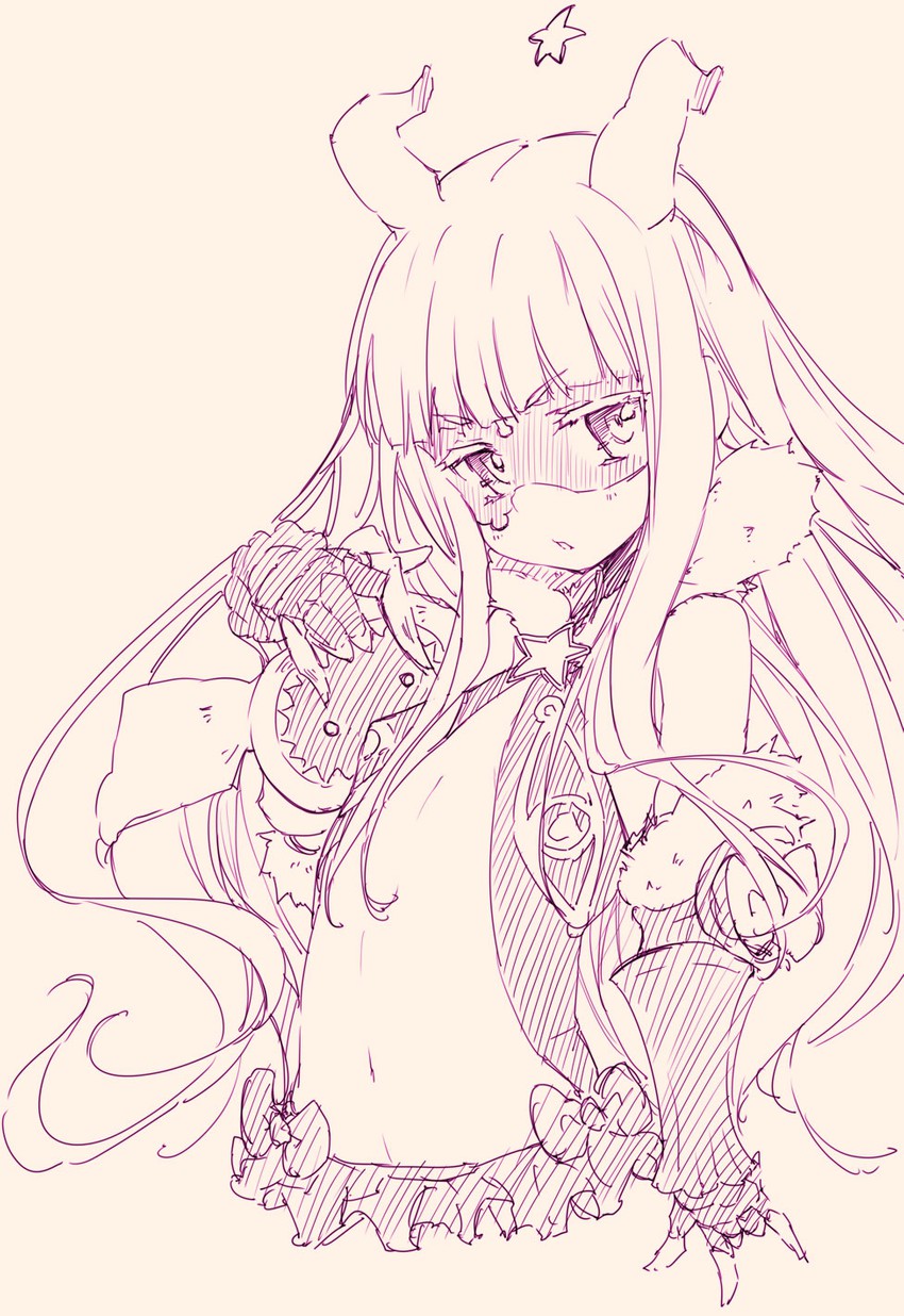 hoshimiya kate, venera-sama, and galaktika (sekai seifuku: bouryaku no zvezda) drawn by azuma_sawayoshi