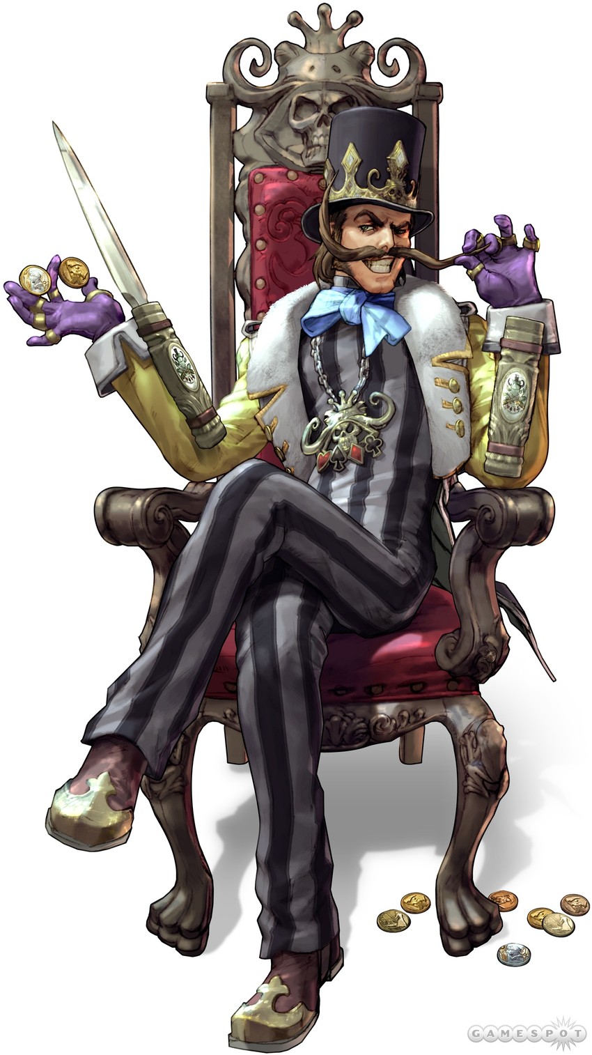 geo dampierre (soulcalibur and 1 more) drawn by kawano_takuji