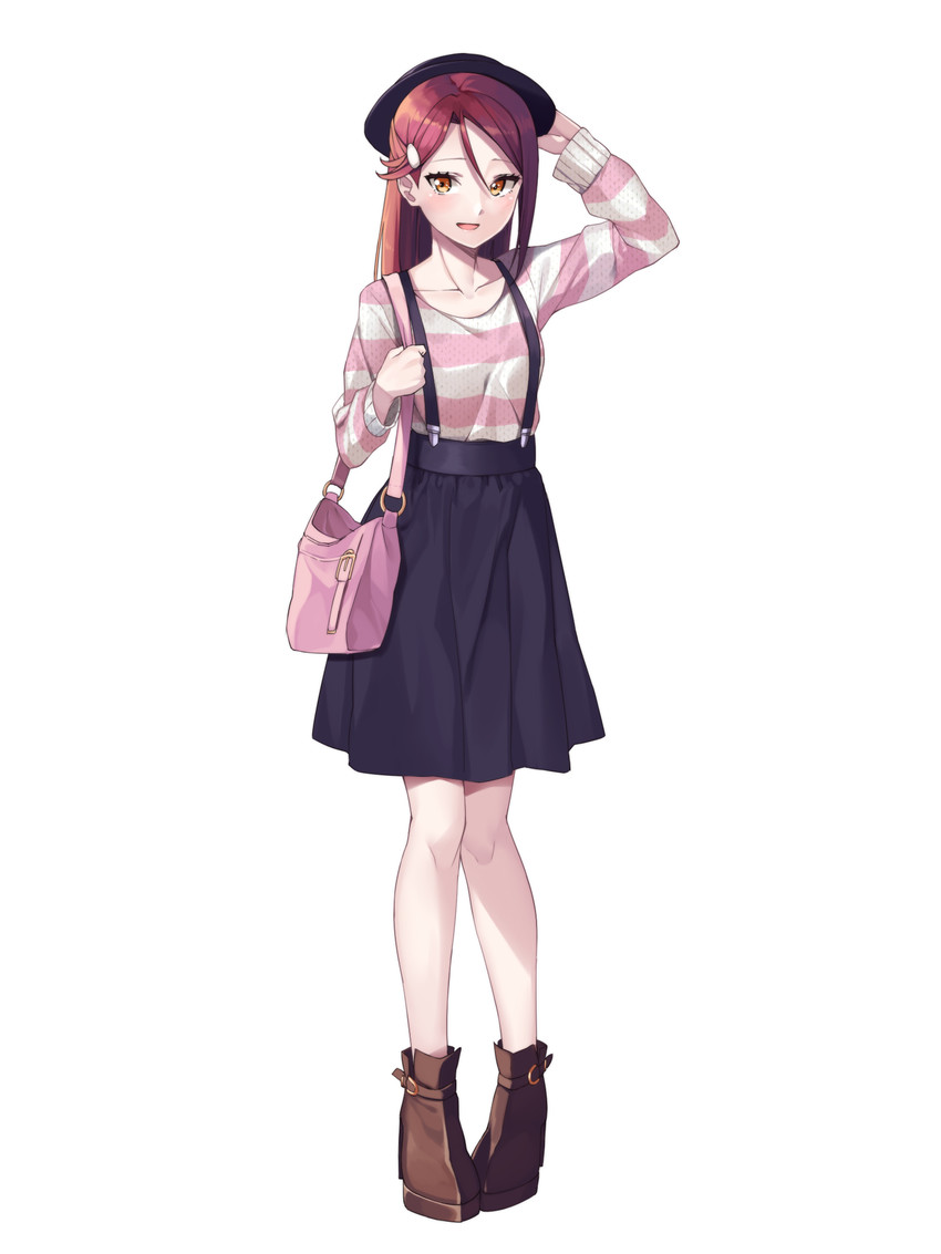 sakurauchi riko (love live! and 1 more) drawn by ginopi