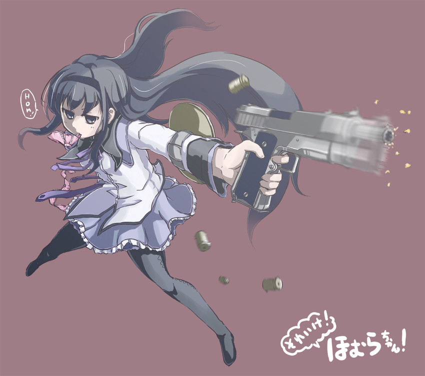 akemi homura (mahou shoujo madoka magica) drawn by es_(eisis)