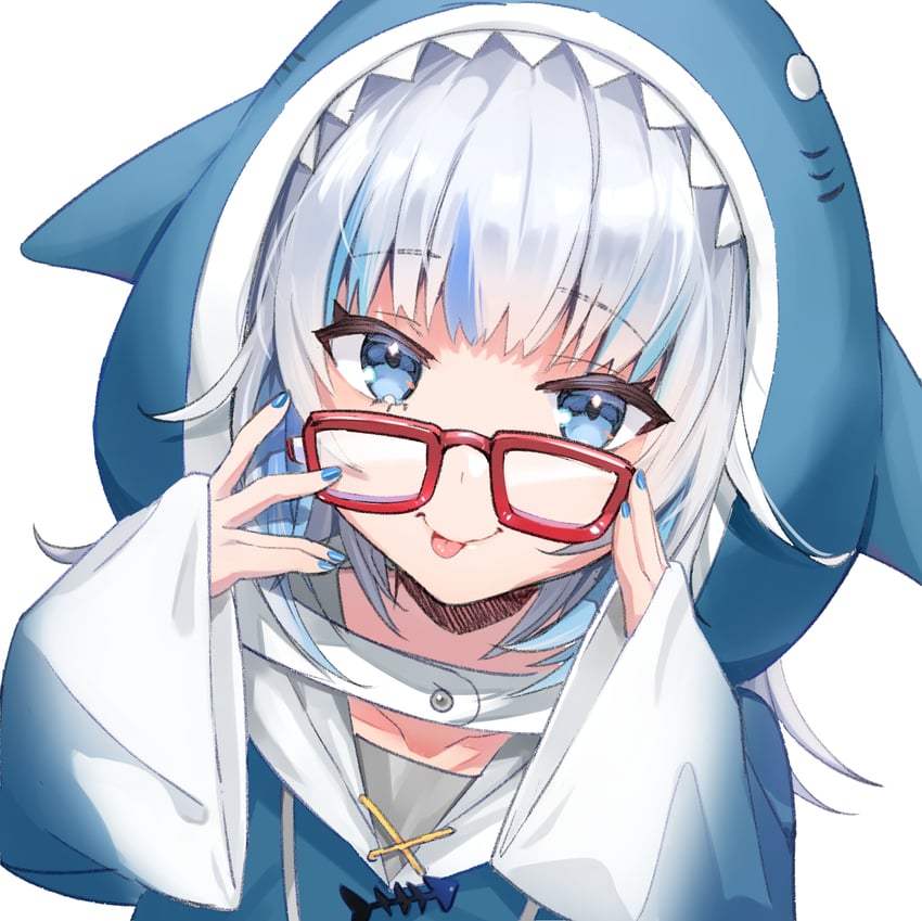 gawr gura (hololive and 1 more) drawn by saltcan69210