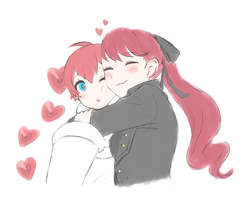 yoshizawa kasumi, violet, and sophia (persona and 3 more) drawn by sunshyne3