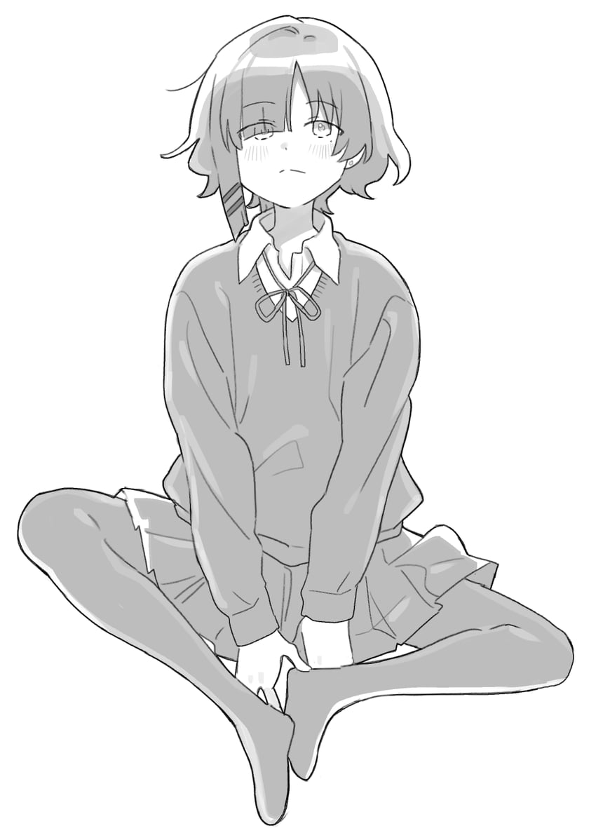 yamada ryo (bocchi the rock!) drawn by kurosuke_(sk_tsu96)