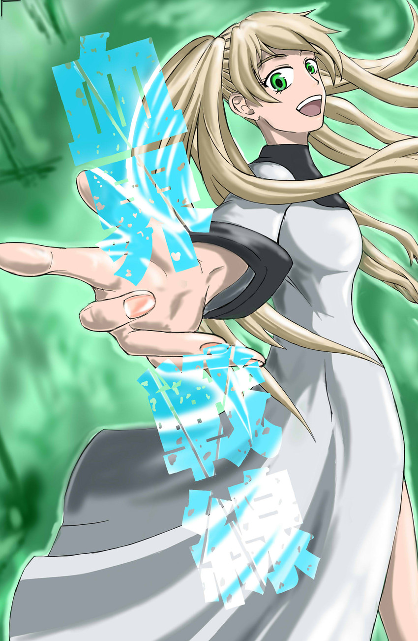 white (kekkai sensen) drawn by storm_(sawatajjj)