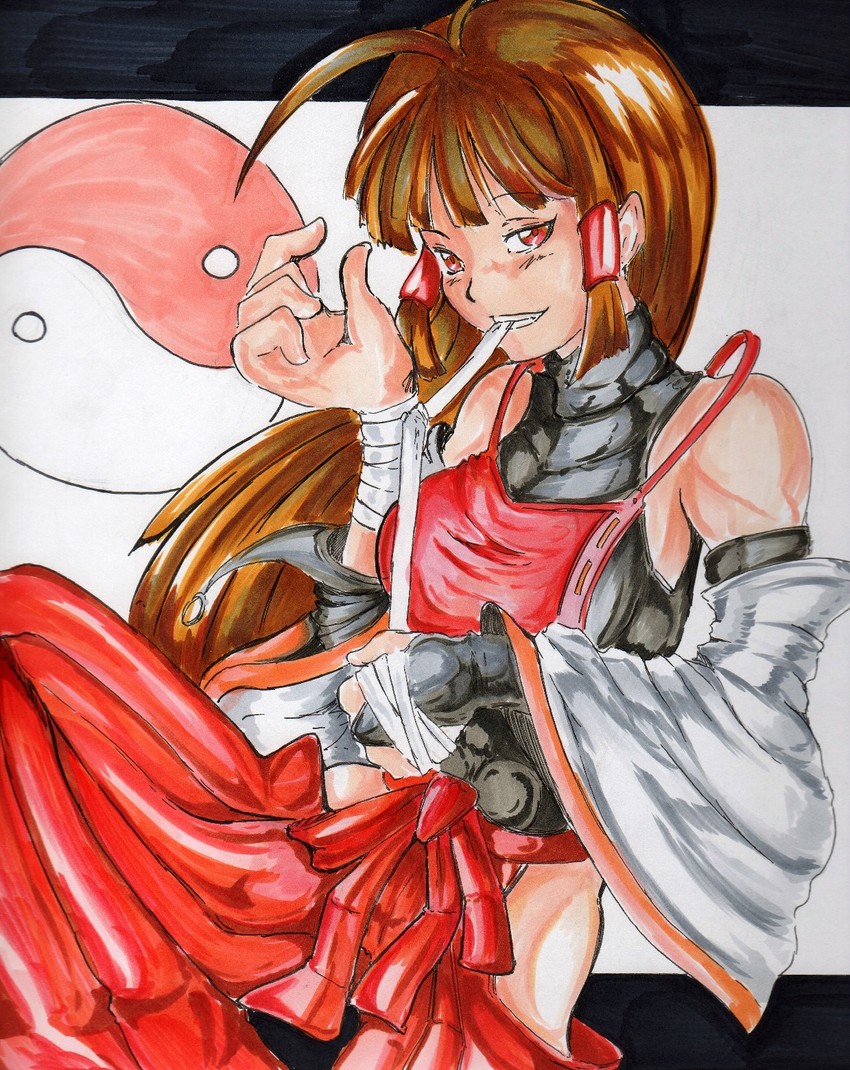 sendai hakurei no miko (original and 2 more) drawn by tunndererabu