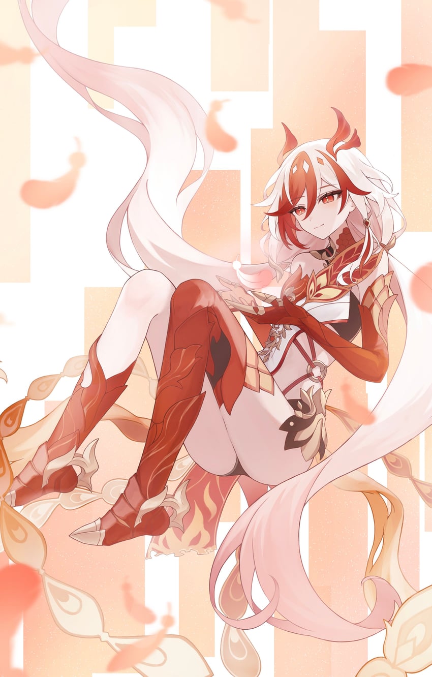 fu hua (honkai and 1 more) drawn by kubikori