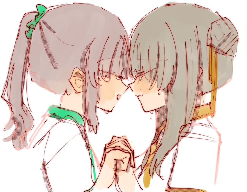 kuo shenlin and wang yujia (assault lily) drawn by rui_rui_rui0122
