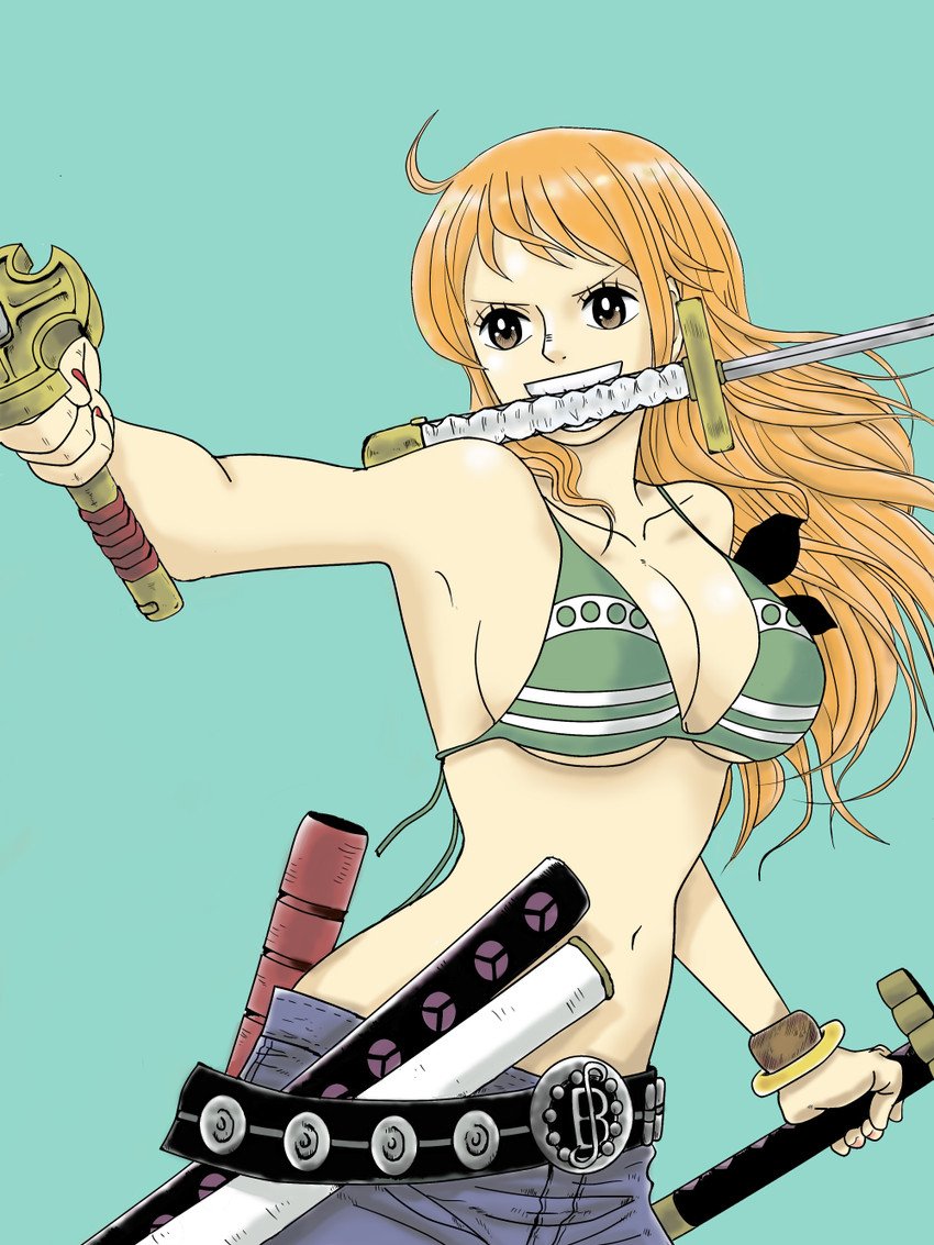 nami (one piece) drawn by kayochin_(kayochin40)